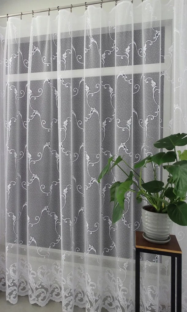 Mg Függöny 660/72 Fehér 300x250 készre varrt Bt M