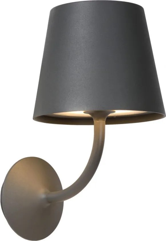 LUCIDE 27888-07-30 JUSTIN Modern Kültéri Fali Lámpa LED IP54