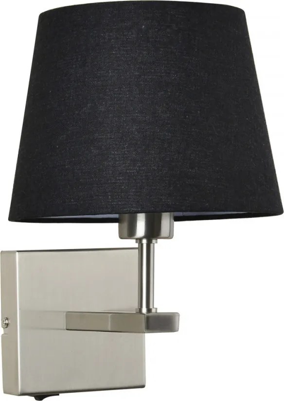 Fali Lámpa Fekete Norte ITALUX-WL-1122-1-A-SN-RO-BL