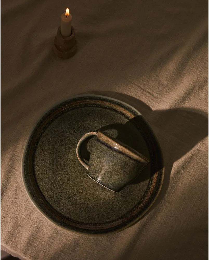 Szürke kerámia bögre Coval – Kave Home