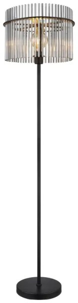 Globo 15698S - Állólámpa GORLEY 1xE27/60W/230V fekete