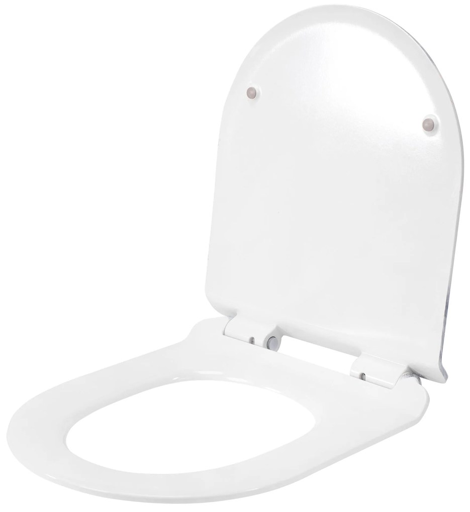 Lassan csukódó WC ülőke CARLO GRANIT MATT DUROPLAST SLIM