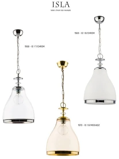 Jupiter 1569 - IS 1 B/C - Függeszték ISLA E27/60W