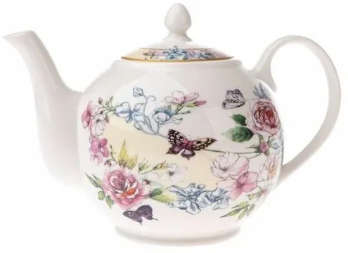 Flower Gardenp porcelán teáskanna, 1 l