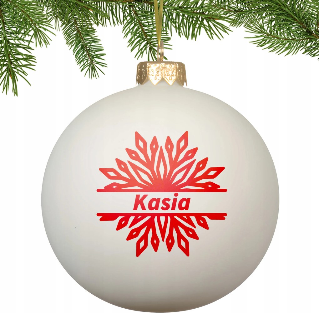 Névre Szóló Üveg Bomba karácsonyfadísz Karácsonyi Ajándék