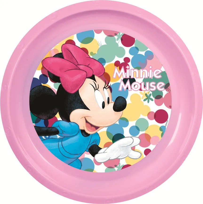 Disney Minnie Feel Good műanyag lapostányér