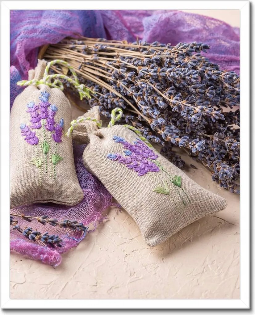 Poszter keretben 40x50 Levendula illat Levendula