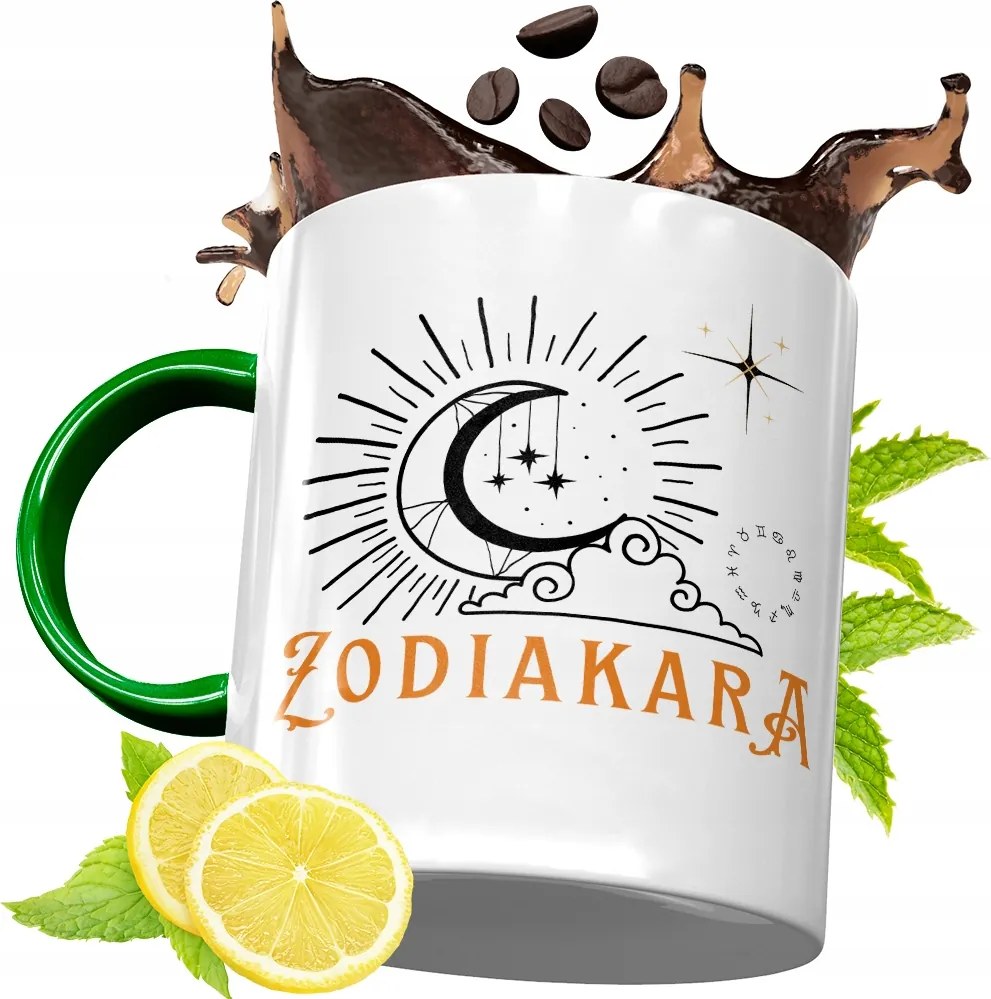 Bögre Zöld Csillagjegyek Horoszkóp Ajándék fényképes nyomtatással