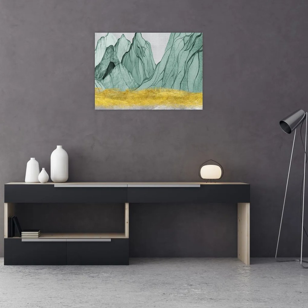 Kép - Smaragdhegység N⁰1 (70x50 cm)