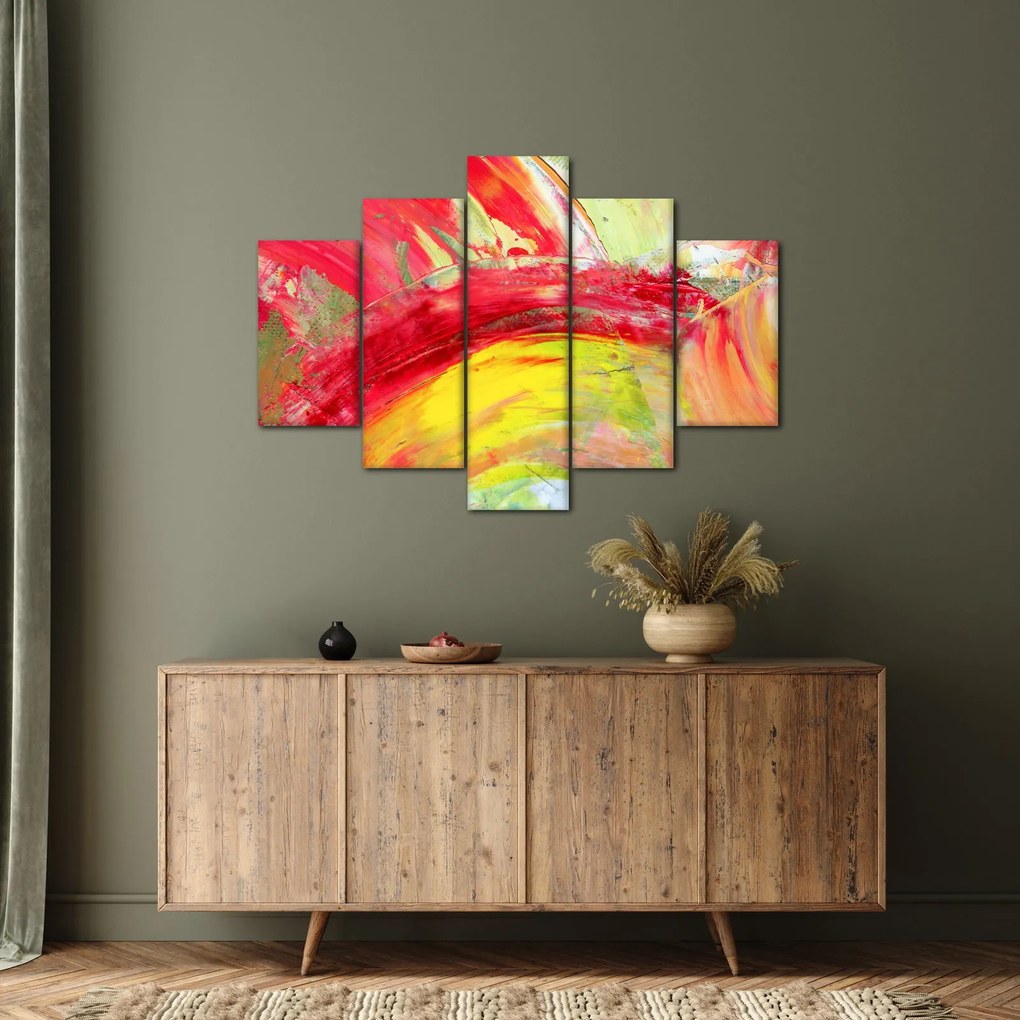 Absztrakció kép - festmény (150x105 cm)