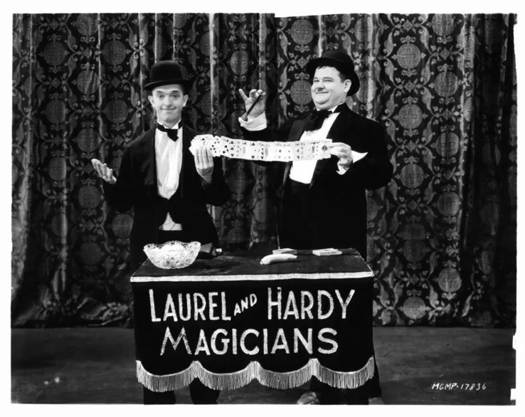 Fotográfia Stan Laurel And Oliver Hardy In, Archive Photos