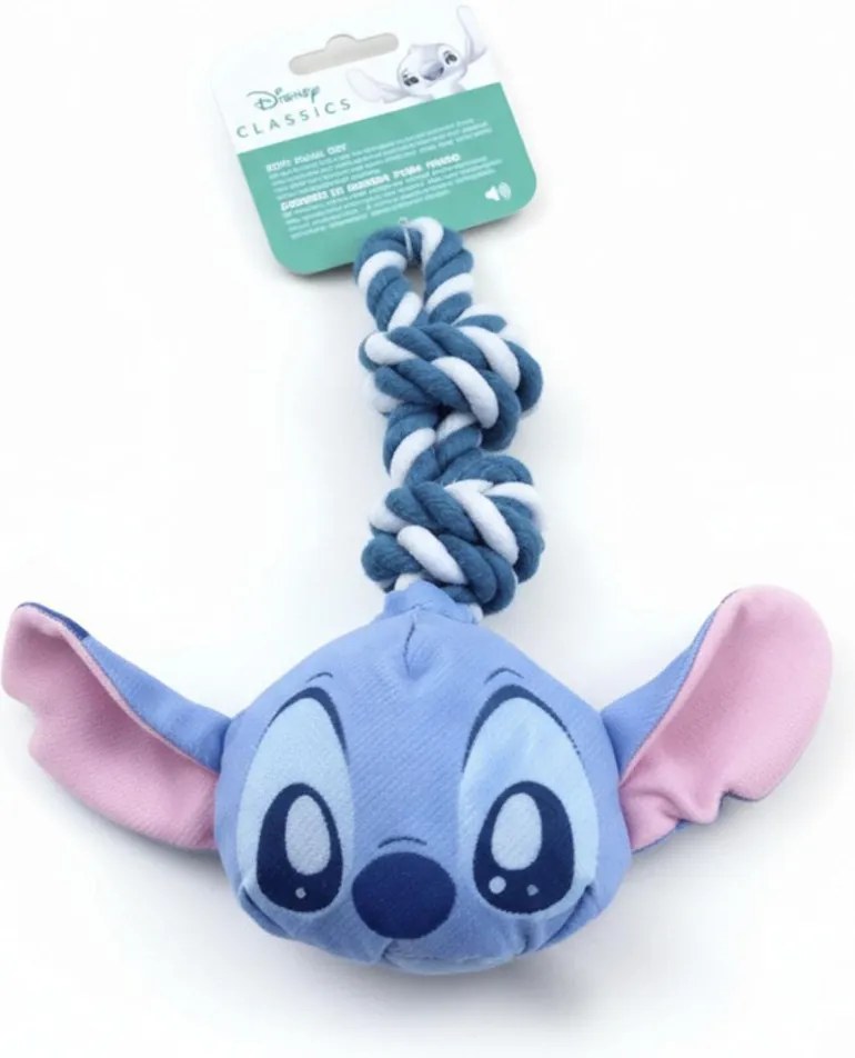 Disney Lilo és Stitch, A csillagkutya Cute sípoló kötél kutyajáték 30 cm