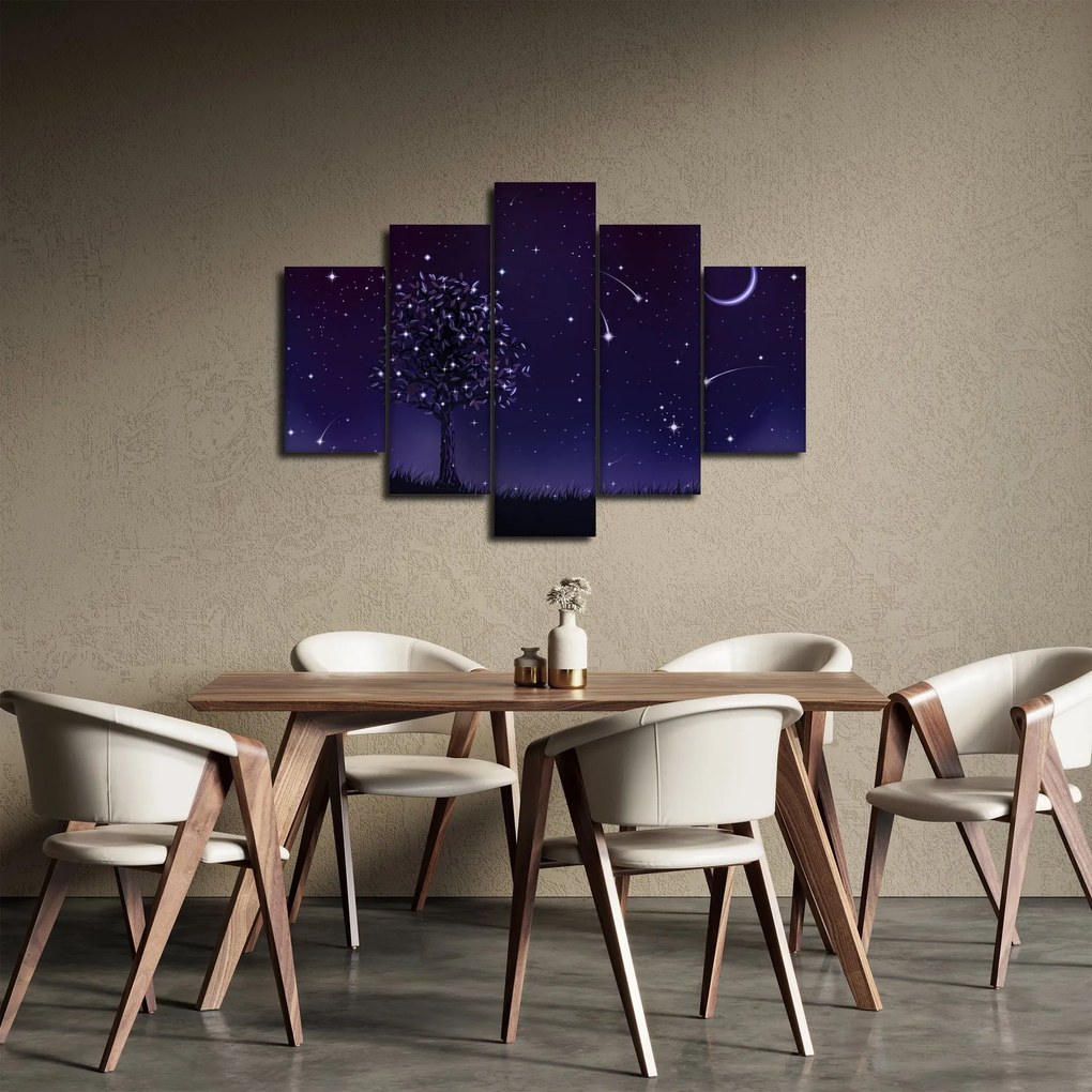 Kép - Illusztrációban fogott éj (150x105 cm)