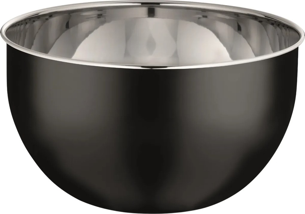 Kela Edda tál, rozsdamentes acél, fekete, 24 cm