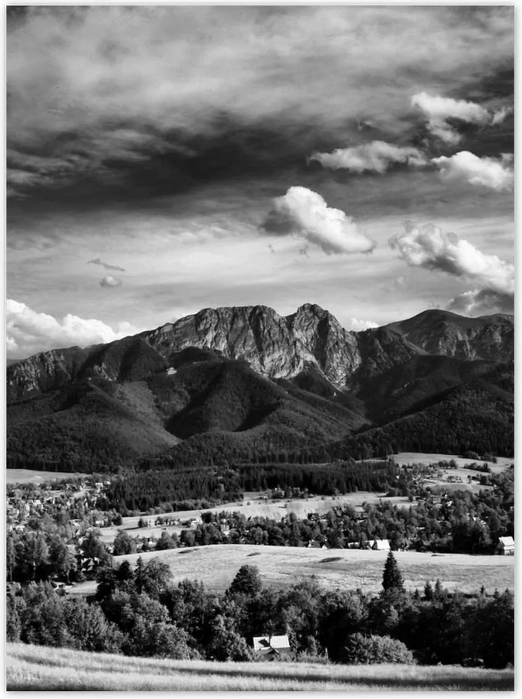 Poszterek 100x135 Tátra Lengyel hegyek Kilátás