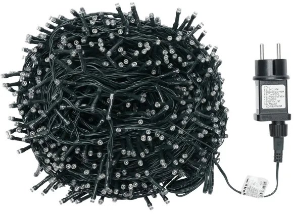 Aigostar - LED kültéri karácsonyi fényfüzér 1000xLED/8 üzemmód 53m IP44 többszínű