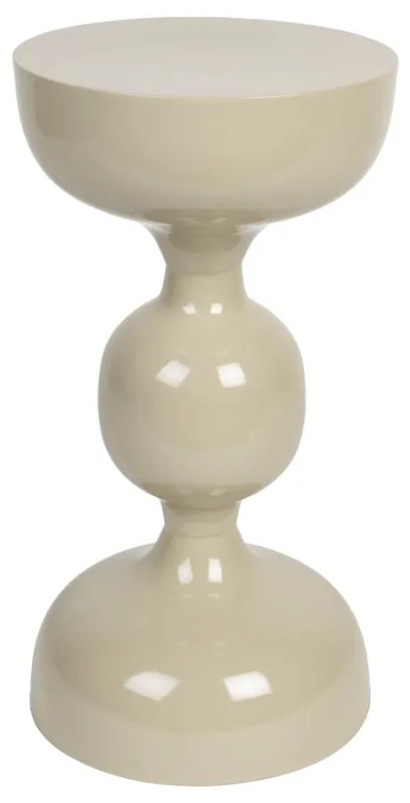 Fém kerek tárolóasztal ø 31 cm Lars – White Label