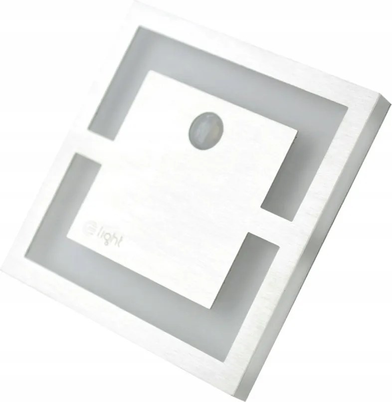 Led lépcsővilágító 6500K Pir 12V Quadro EKS1047 Eko-light