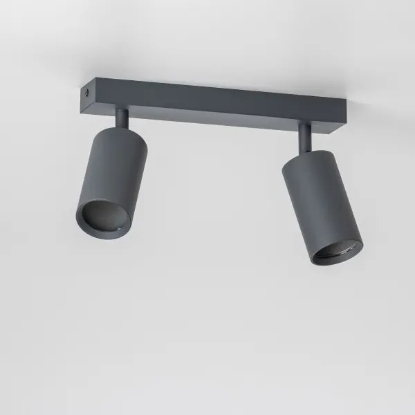 Brilagi - Dimmelhető LED spotlámpa SELE 2xGU10/6,5W/230V antracit