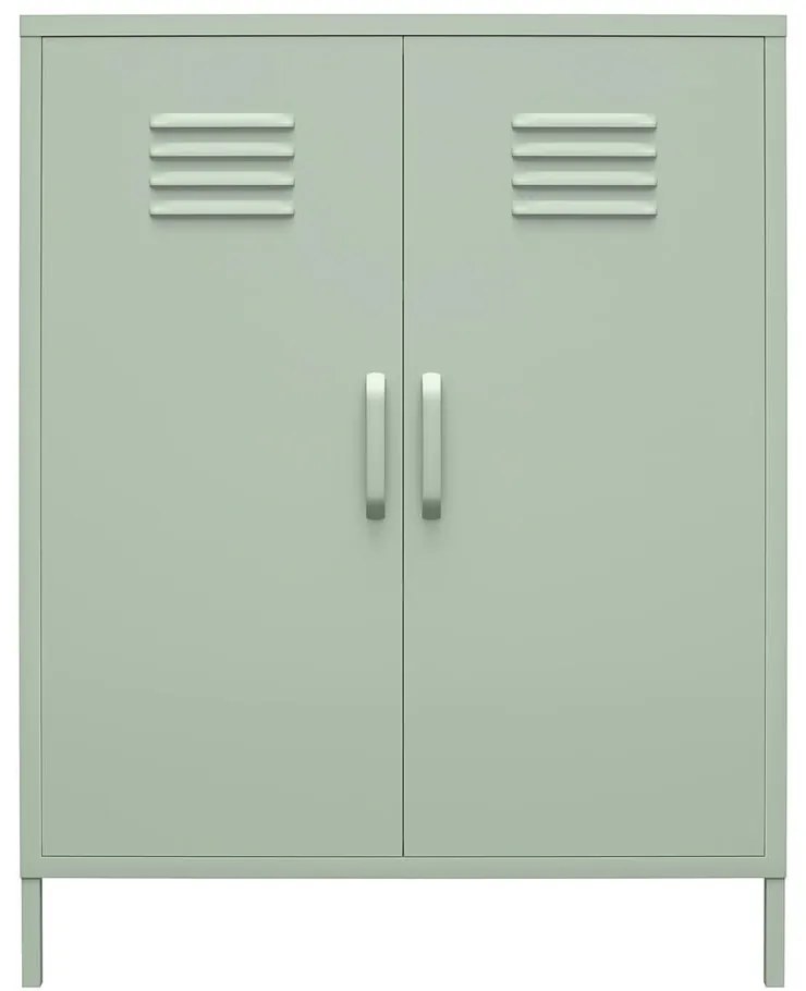 Zöld fém szekrény 40x102x80 cm Mission District – Støraa