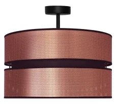 Duolla - Felületre szerelhető csillár COPPER SHINY 1xE27/15W/230V átm. 40 cm réz/fekete