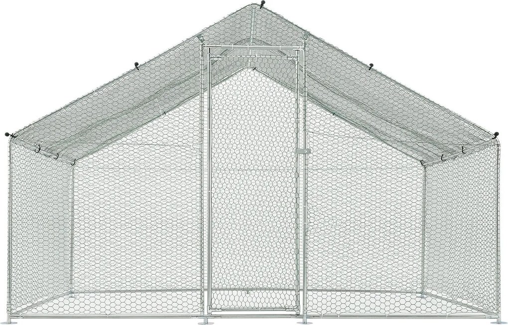 Juskys Csirkekifutó - 3x2x2m