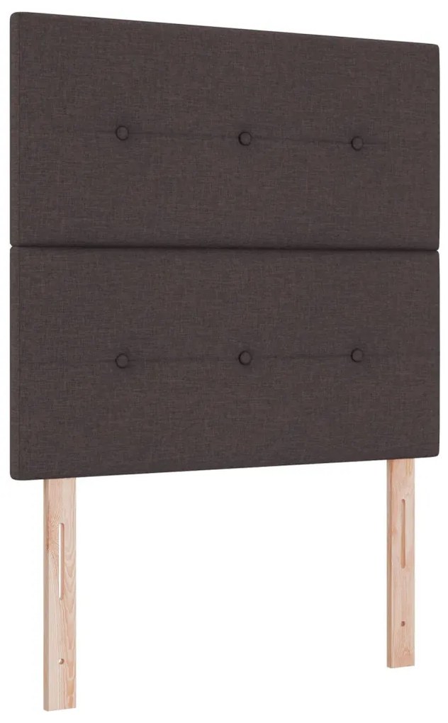 Fejtámla Gombos Steppelt Sötétbarna 90 cm Szövet