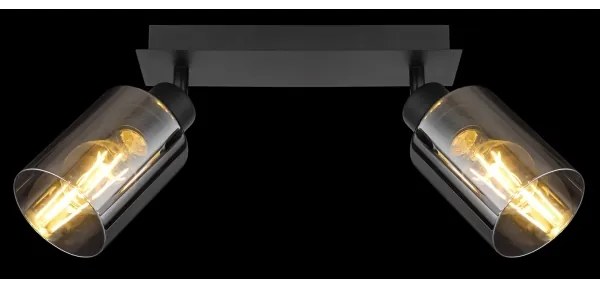 Globo 15465-2 - Spotlámpa HADERA 2xE27/15W/230V