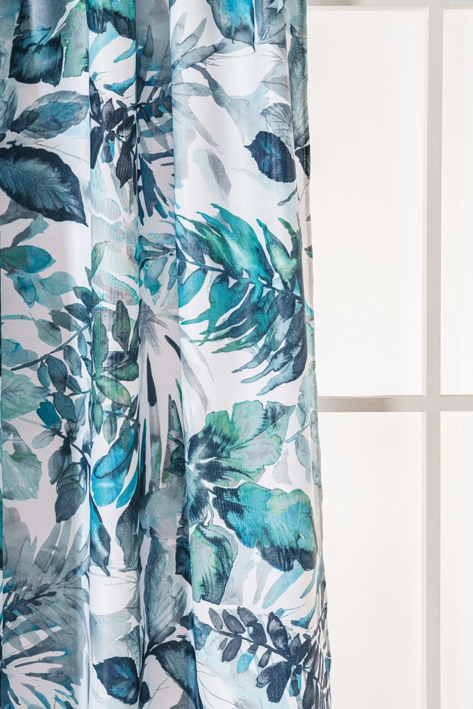 CORTINA mintás dizájnfüggöny 140x270 cm Felfüggesztés: Hullámos sínszalag