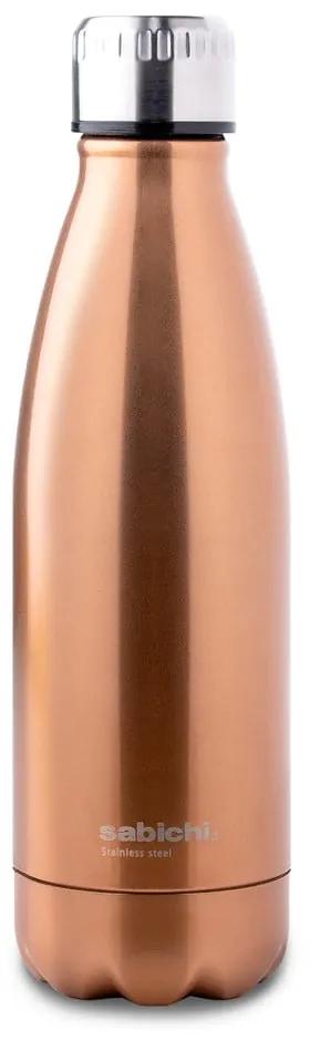 Stainless Steel Bottle rézszínű rozsdamentes termosz, 500 ml - Sabichi