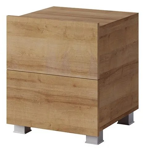 Éjjeliszekrény Brenali BR06 (fehér + fényes fehér). 1053838