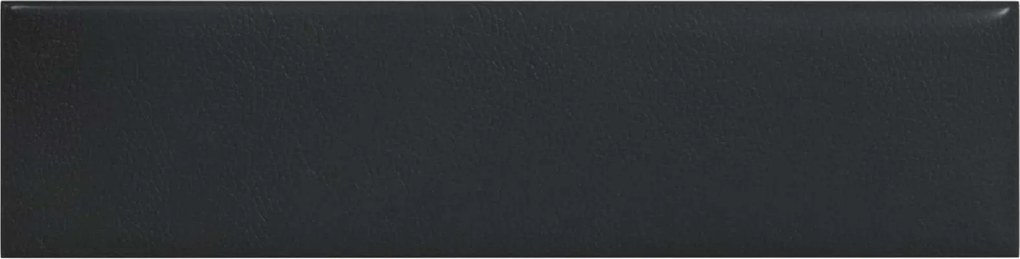 vidaXL Fali Fejtámla 12 pcs Fekete 60 x 15 cm szövet