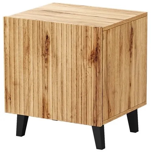 KÉSZLET 2x Éjjeliszekrény VAMOS 52x45 cm wotan tölgy