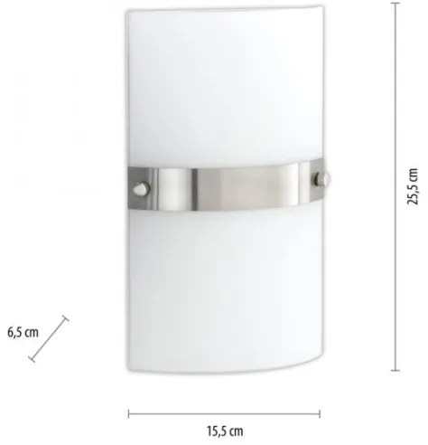 Paul Neuhaus 9846-55 - Fali lámpa SQUARE 2xE14/40W/230V