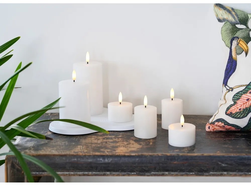 LED gyertya (magasság 10 cm) Sille Rechargeable – Sirius