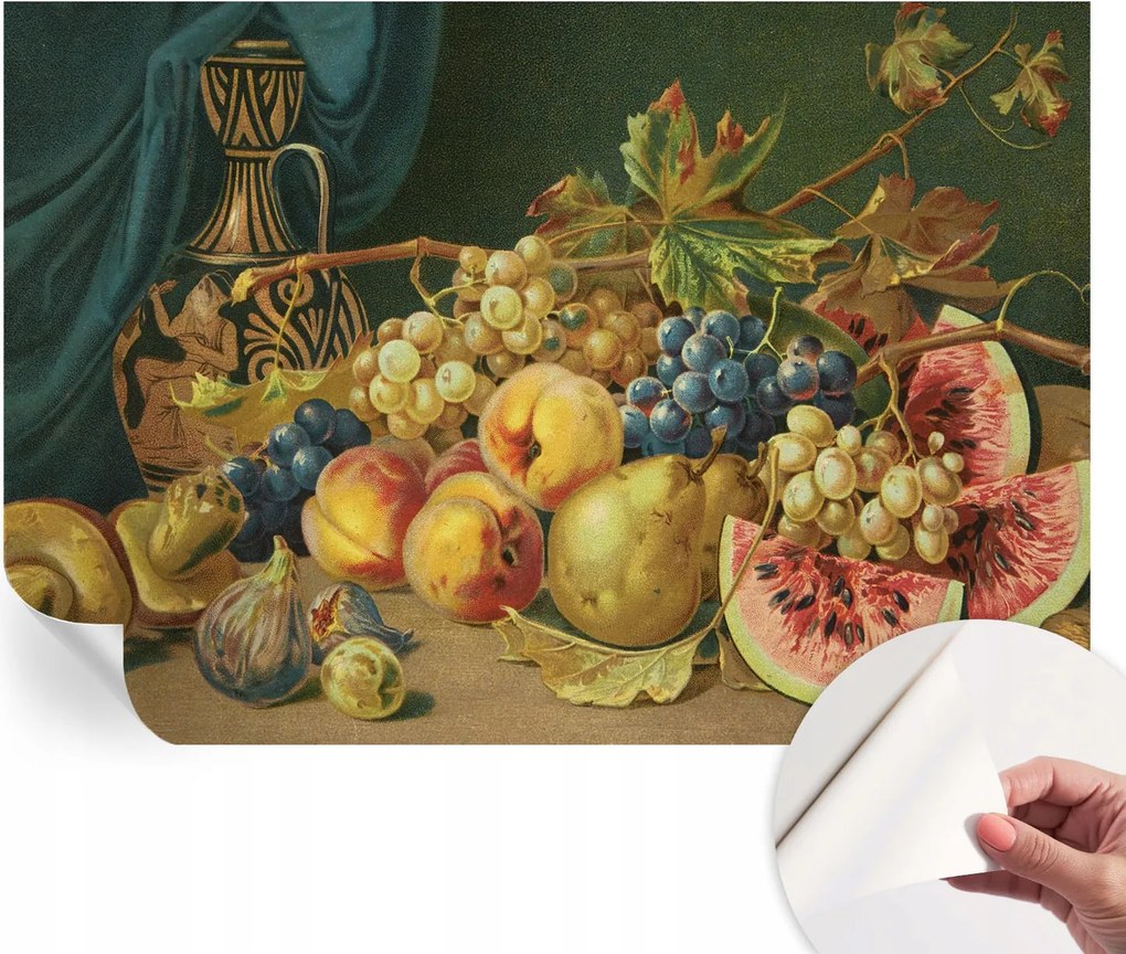 Öntapadós Fali Fotótapéta Hálószobába Gyümölcsös báj 152x104 cm