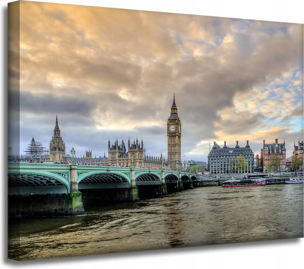 Vászonkép Építészet Big Ben London 40X30