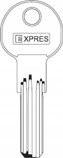 Ajtókulcs Sárgaréz Expressz MC15RX Jma MCM-27 Silca MC26R