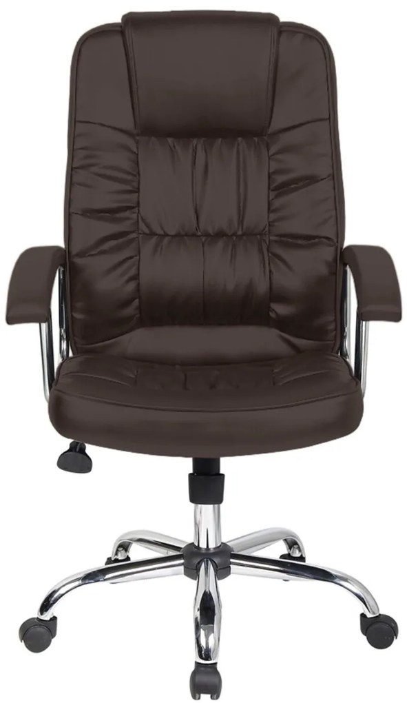 Ergonomikus irodai szék, Bedora Abraj, ökológiai bőr, barna
