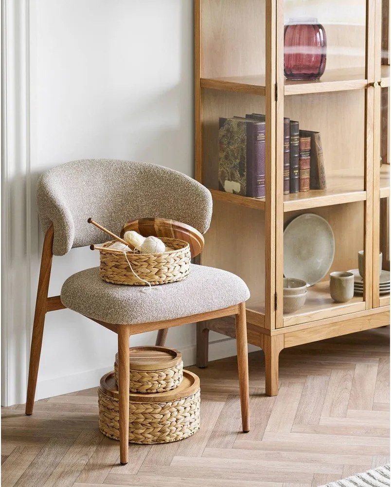 Vízijácint tárolókosár szett 3 db-os ø 30x15 cm Botofte – House Nordic