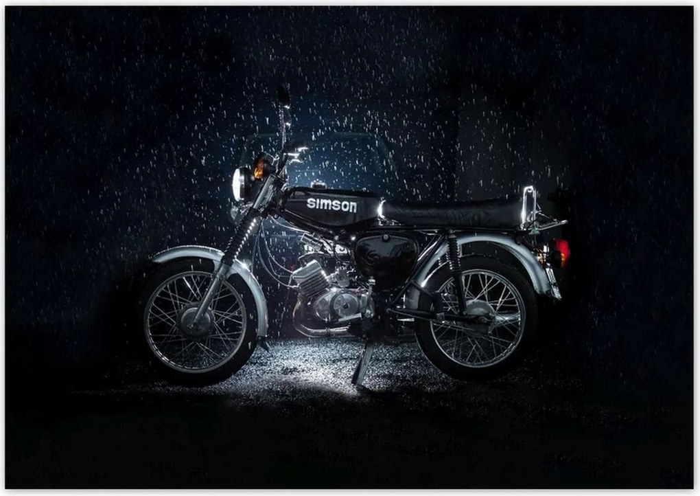 Fotótapéta 208x146 Simson S51 Négysebességes Simson négyes dupla