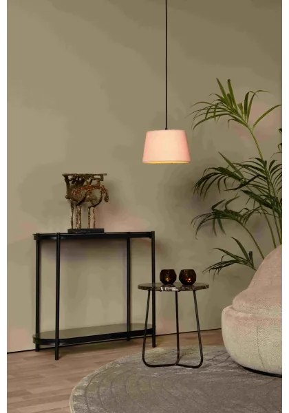 Lucide 10416/01/66 - Csillár zsinóron WOOLLY 1xE27/60W/230V rózsaszín