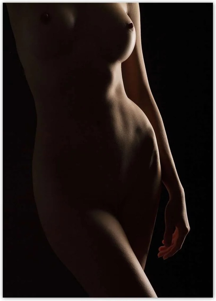 Poszterek 50x70 Természetes szépség Érzéki éjszakai tekintet