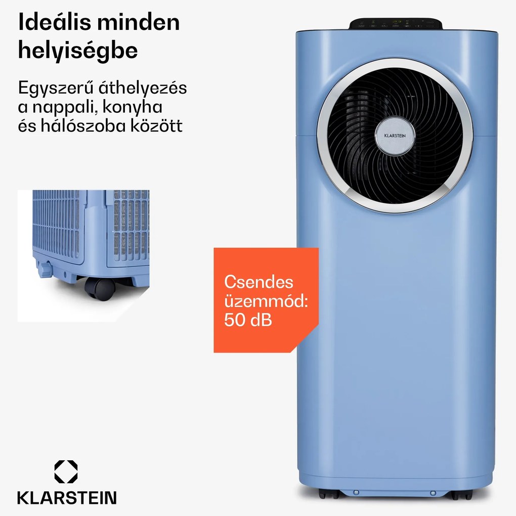 Kraftwerk Smart 12K, klíma 3 az 1-ben, 12 000 BTU, vezérlés alkalmazáson keresztül, távirányító