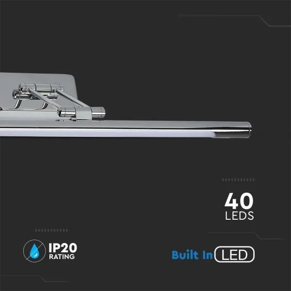 LED Tükörmegvilágító LED/9W/230V 3000K 50cm fényezett króm