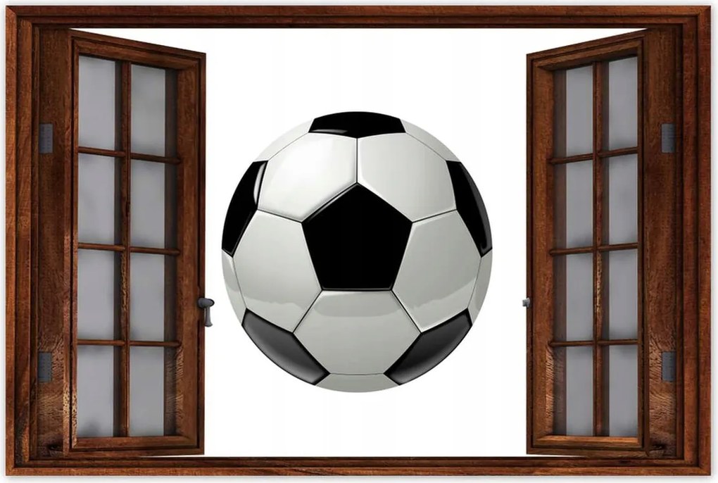 Poszterek 60x40 Focilabda a lábhoz