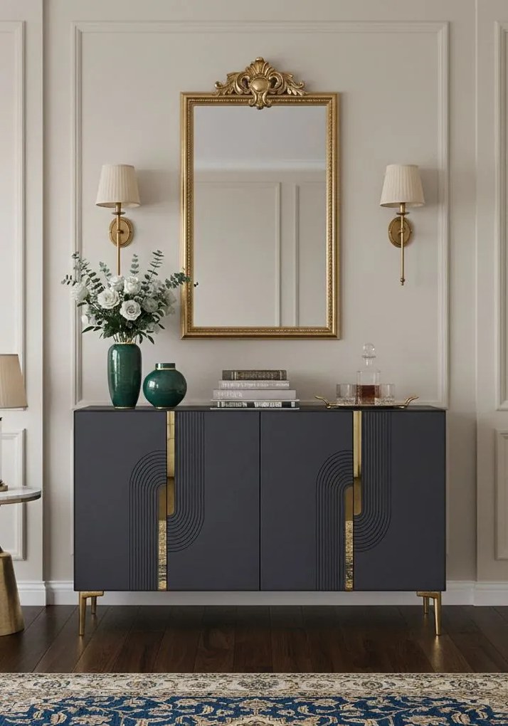 Meyra 120 - Anthracite, Gold
