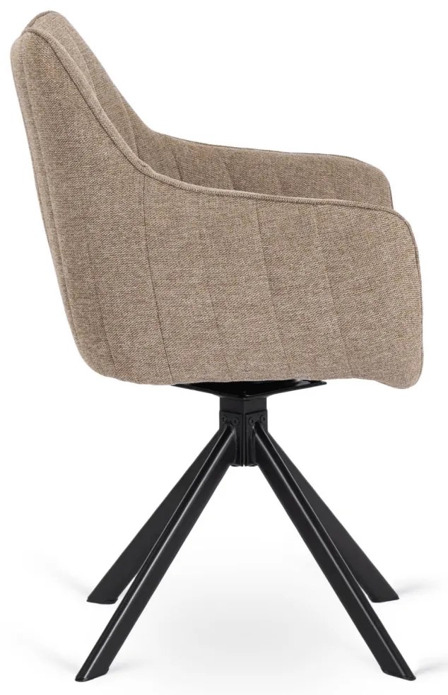 Forgó Étkezőszék Sötét Bézs Színben. MUMBAI