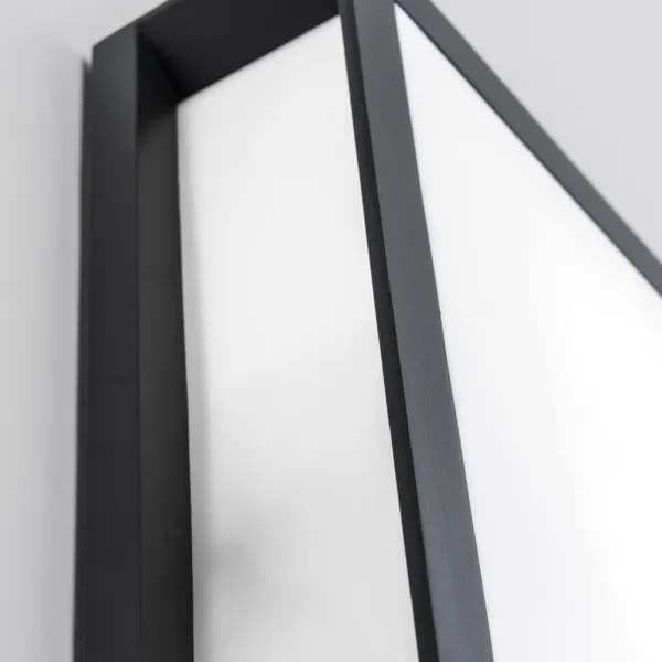 Orion - HENRY kültéri lámpa 2xE27/15W/230V 26x26 cm IP44 antracit