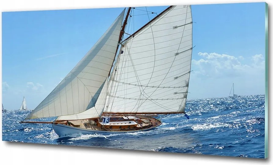 Fotó kép edzett üveg Két tank 100x70